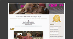 Desktop Screenshot of irishsettersaustralia.com
